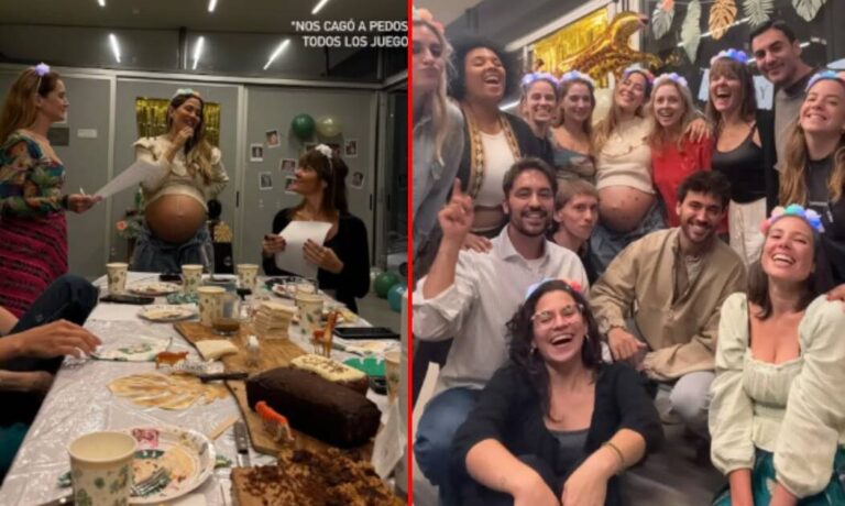 Así fue el divertido baby shower de Jimena Barón, a días de volver a convertirse en mamá