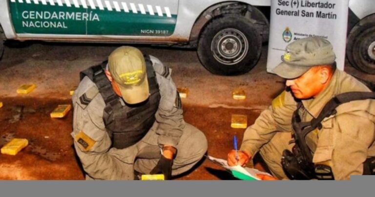 Partió desde Orán con 70 kg de cocaína