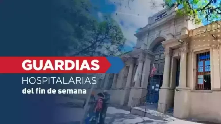 Más de 2800 personas fueron asistidas en guardias hospitalarias durante el fin de semana