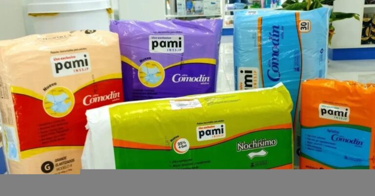 Anuncian un nuevo sistema de entrega de pañales para afiliados a PAMI, sin intermediarios