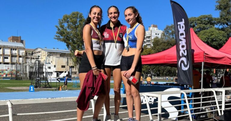 Tres atletas y siete medallas, el resumen del exitoso paso por la Copa de Clubes U20 de atletismo
