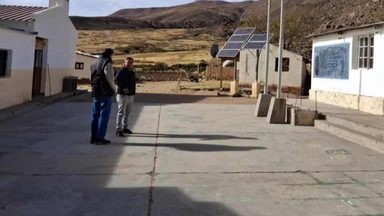 El Ministerio de Educación realizó relevamientos en parajes del departamento San Carlos