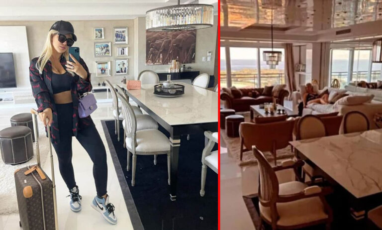 Wanda Nara mostró cómo es el cuarto que armó para tener la mejor vista de la cancha de River