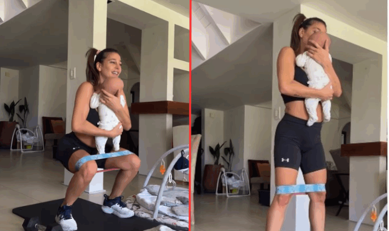 Sol Pérez se cansó y reveló por qué entrena a pocos días de ser mamá