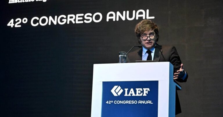 Javier Milei: “Cuando levantamos el cepo, los econochantas dijeron que el dólar se iba a las nubes”