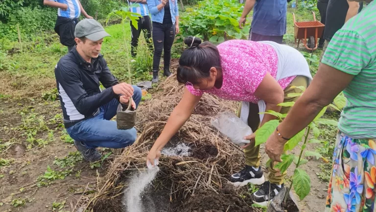 Agricultores originarios de Tartagal fueron capacitados en sistema agroforestal