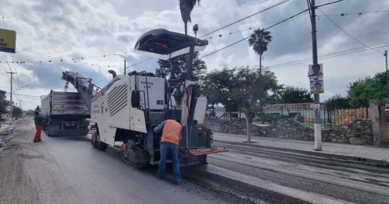 Tareas de fresado en la ruta nacional 68: mantenimiento vial en La Merced