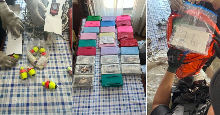 Casi 500 kilos de cocaína en un barco: quedó detenido el cocinero y ordenaron liberar al resto de los tripulantes