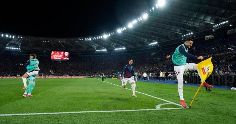 El Bologna de Santi Castro y Benja Domínguez hizo historia: derrotó al Milan y conquistó la Copa Italia después de 51 años