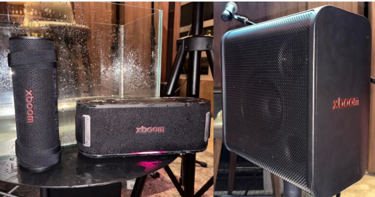 Estos parlantes son resistentes al agua, arena y tienen funciones con IA que se adaptan a cualquier lugar