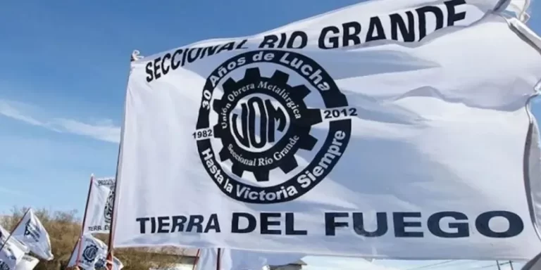 Tierra del Fuego: paro por tiempo indeterminado de la UOM tras la quita de aranceles