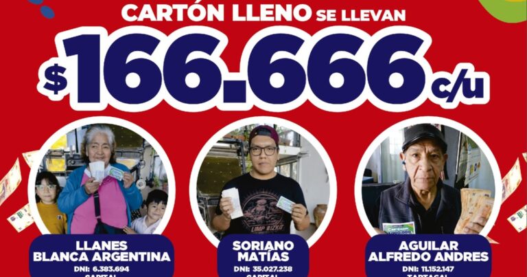 Cartonazo: ganadores de la semana