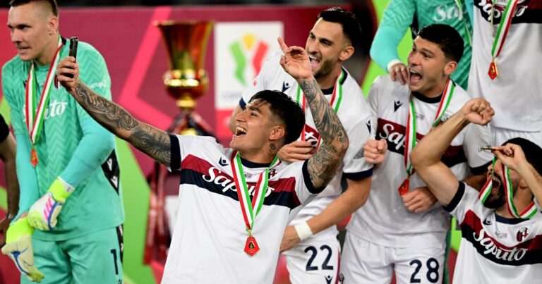 Los dos integrantes de la Scaloneta que se consagraron en la final de la Copa Italia