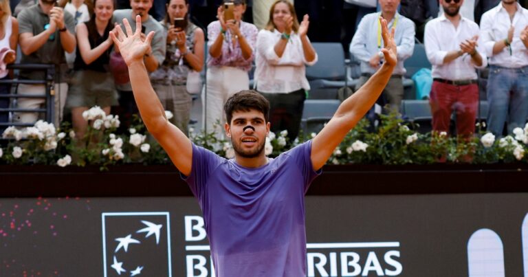 La jornada del miércoles en el Masters 1000 de Roma, ya sin argentinos: Zverev perdió y Alcaraz y Ruud ganaron