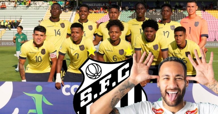 El joven talento ecuatoriano que busca el Santos para hacer dupla con Neymar