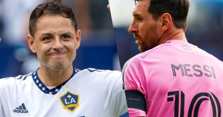 Mientras Messi metió 13 goles en su primera temporada con Inter Miami, te sorprenderá la brutal diferencia con Chicharito Hernadez en Los Angeles Galaxy