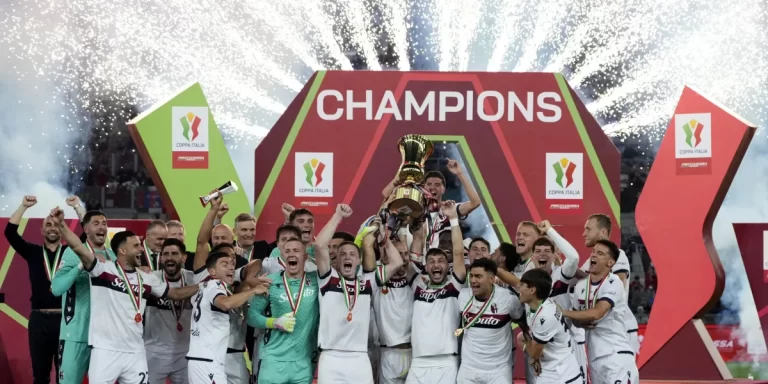 Bologna venció al Milan y se consagró campeón de la Copa Italia