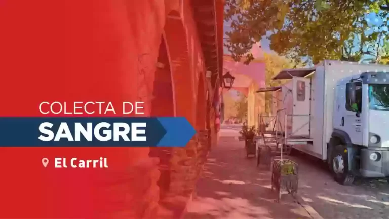 Mañana se colectará sangre en El Carril