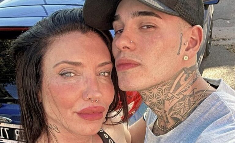 La ex Gran Hemano Andrea presentó a su imponente nuevo novio a los besos: “Es streaper”