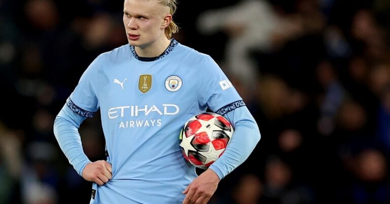 A Haaland no le gustó nada la temporada del Manchester City: “Ha sido horrible”