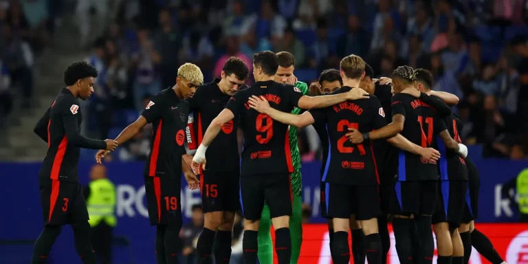 Barcelona venció a Espanyol y se consagró campeón de La Liga