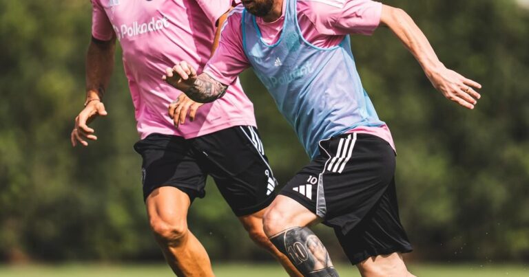 Olé en la práctica de Inter Miami: el regreso de Suárez, Messi enfocado y “el único responsable soy yo”