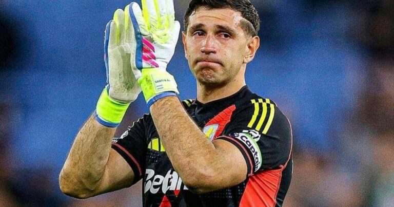 La emoción del Dibu Martínez luego de un triunfo clave con el Aston Villa
