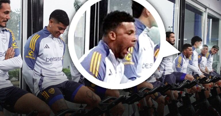 Fabra: viral por su bostezo en la práctica de Boca y tendencia con comentarios top
