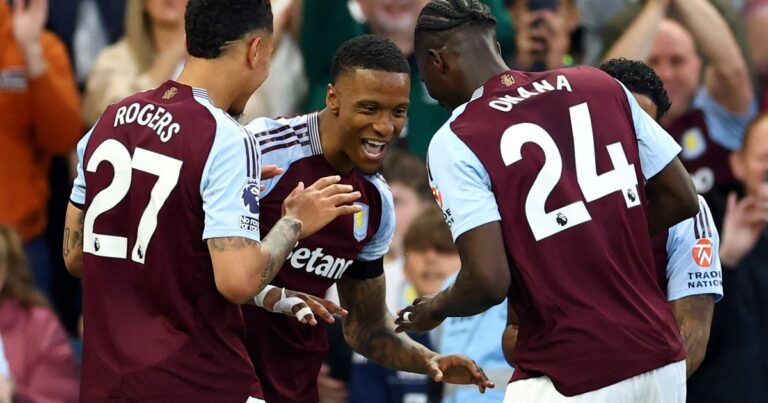 El Aston Villa del Dibu Martínez le ganó 2 a 0 a un Tottenham sin el Cuti Romero y su Aston Villa sueñan con la Champions