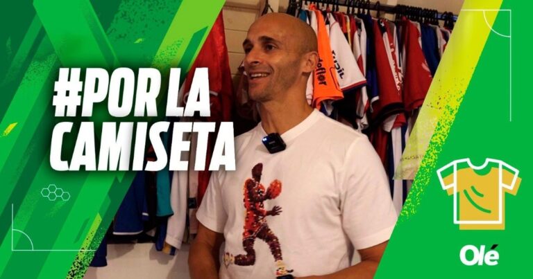 Mariano Pernía: Las camisetas de Independiente, la de Messi, la de Zidane y los recuerdos en el Mundial con España