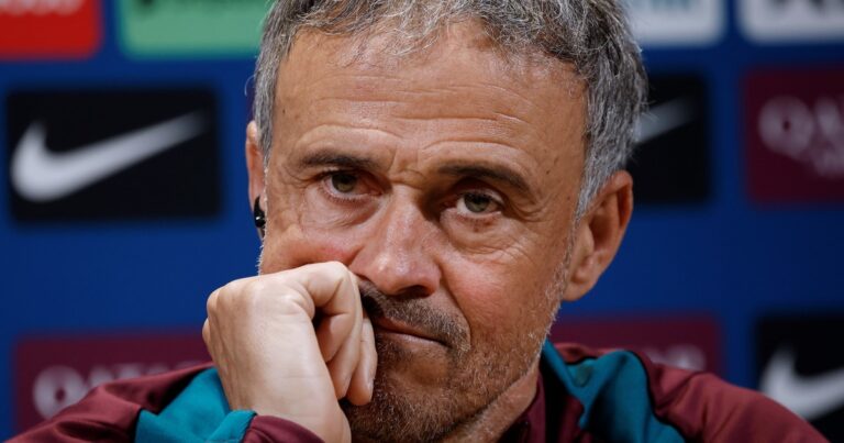 Mitad en serio, mitad en broma, Luis Enrique le tiró mala onda a Carlo Ancelotti: “No voy a desearle muchos éxitos”