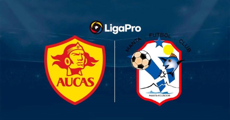 Aucas vs Manta, por la LigaPro: día, horario y cómo ver