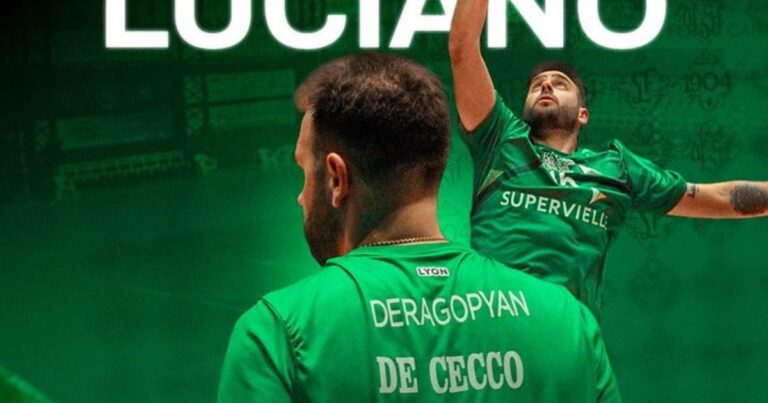 De Europa a Caballito: De Cecco vuelve a Ferro y jugará el Metro 2025