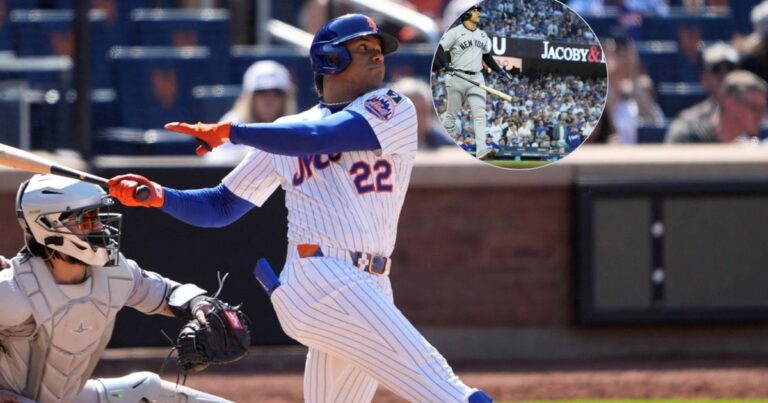 Mientras Juan Soto hizo 41 jonrones el año pasado con New York Yankees, esta es la curiosa cantidad que lleva con los Mets en la MLB 2025