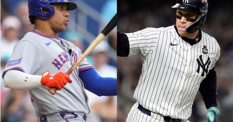 Mientras Juan Soto lleva 8 jonrones con los New York Mets, esta es la tremenda diferencia que Aaron Judge le saca con los Yankees en la MLB 2025