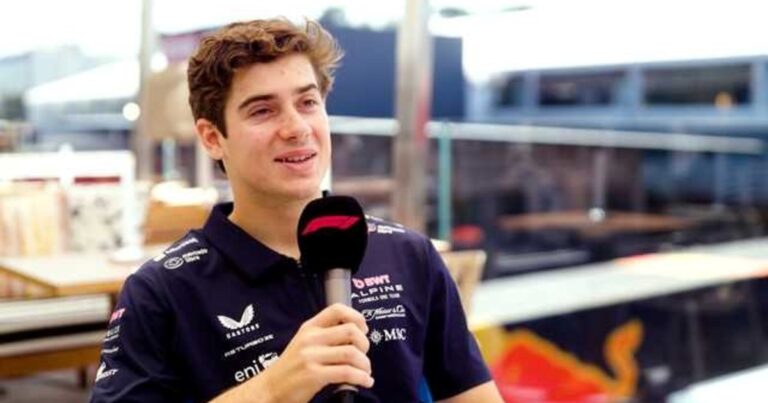 Franco Colapinto en F1 TV: su relación con Doohan, el respaldo de Briatore y cómo maneja la presión