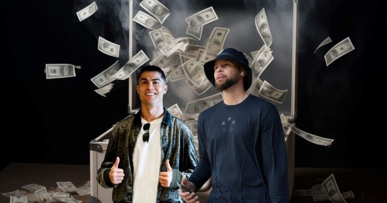 Mientras Cristiano Ronaldo es el mejor pago del mundo con 275 millones, esta es la increíble diferencia que le saca a Stephen Curry