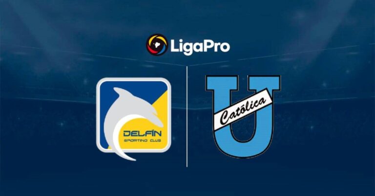 Delfín vs Universidad Católica, por la LigaPro: día, horario y cómo ver