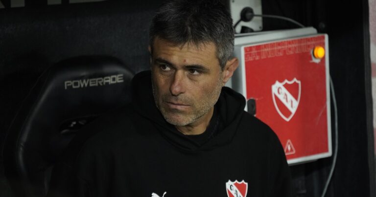 El debe de Julio Vaccari en Independiente que quiere mejorar ante Boca