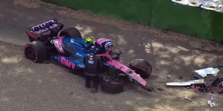 Franco Colapinto en la Fórmula 1 en Imola: chocó en la clasificación y largará desde el puesto 15