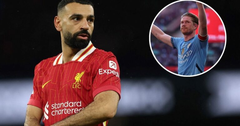¿Giro inesperado? Mientras esperan en la MLS, Salah sorprendió a todos e invitó a De Bruyne al Liverpool