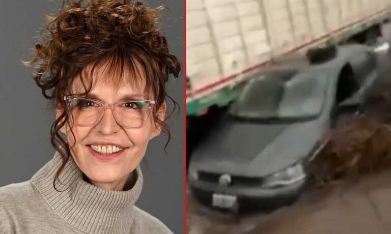 El dolor de Esther Goris: su equipo quedó atrapado en la ruta por las inundaciones y piden rescate de emergencia