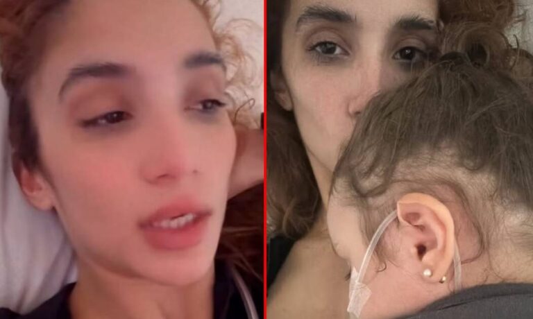 La dolorosa muerte que golpeó a Melody Luz tras internar de urgencia a su hija