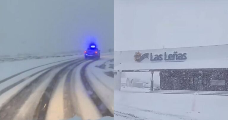 Luego de las fuertes nevadas que afectaron a Neuquén, reportaron la llegada de la nieve a Mendoza