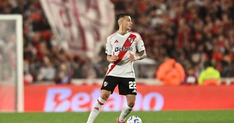 Castaño claro: el colombiano, con números top, cada vez más influyente en el juego de River :: Olé