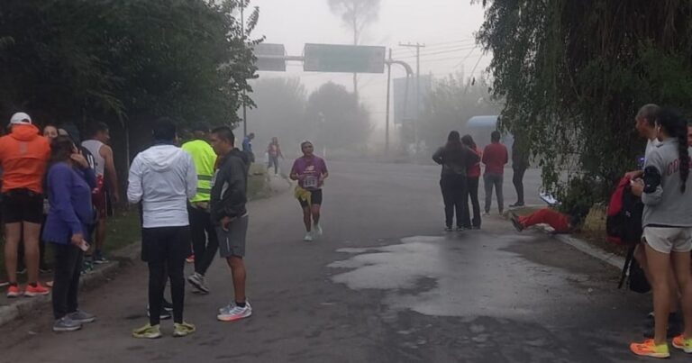 VIDEO: Más de 100 maratonistas corrieron la clásica Salta-Limache