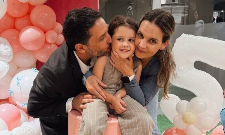 Sabrina Garciarena mostró la intimidad del cumpleaños de 5 de su hija Mía: ¡todas las fotos!