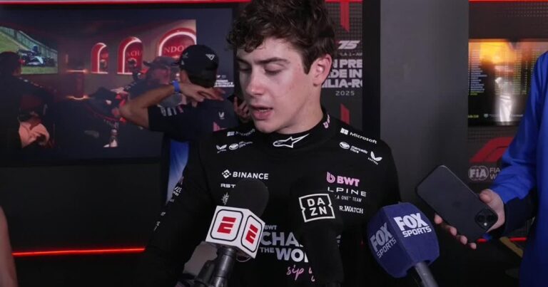 Qué dijo Franco Colapinto tras finalizar 16° en el Gran Premio de Imola