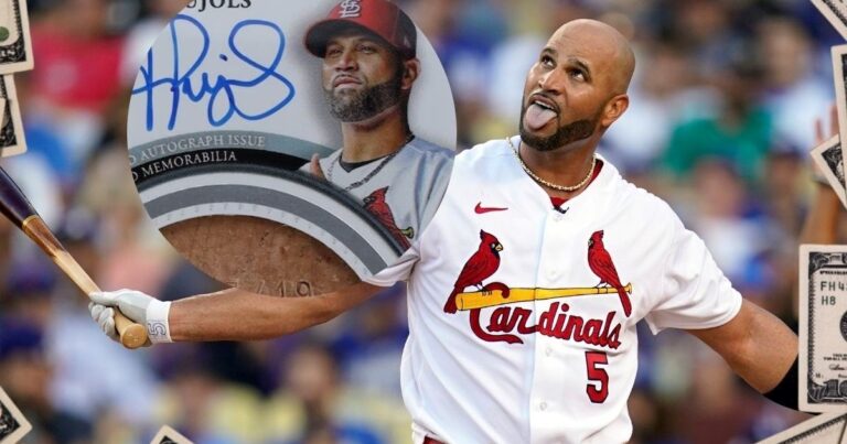 La increíble fortuna que cuesta la única tarjeta autografiada por Albert Pujols con los St. Louis Cardinals que hay a la venta