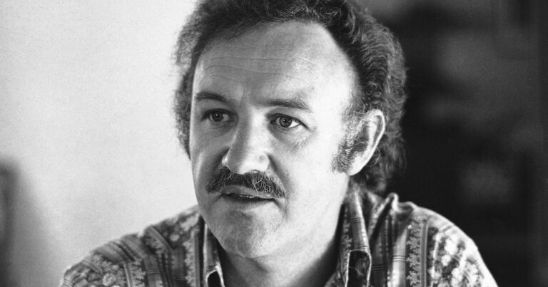 Revelan detalles del entierro secreto de Gene Hackman